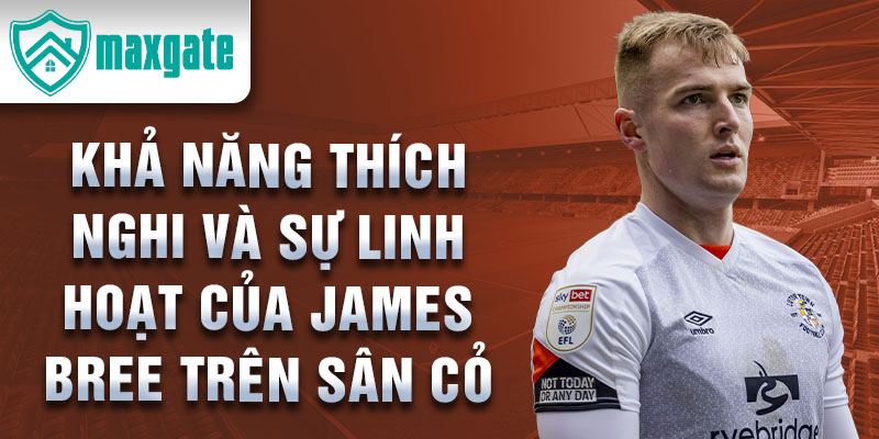 Khả năng thích nghi và sự linh hoạt của James Bree trên sân cỏ